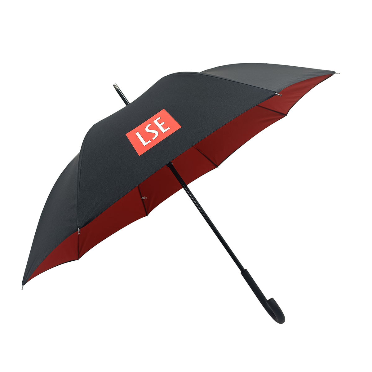 Walking Umbrella with Curved Handle