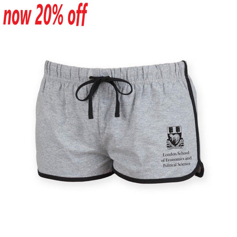 Women's LSE Crest Shorts Grey