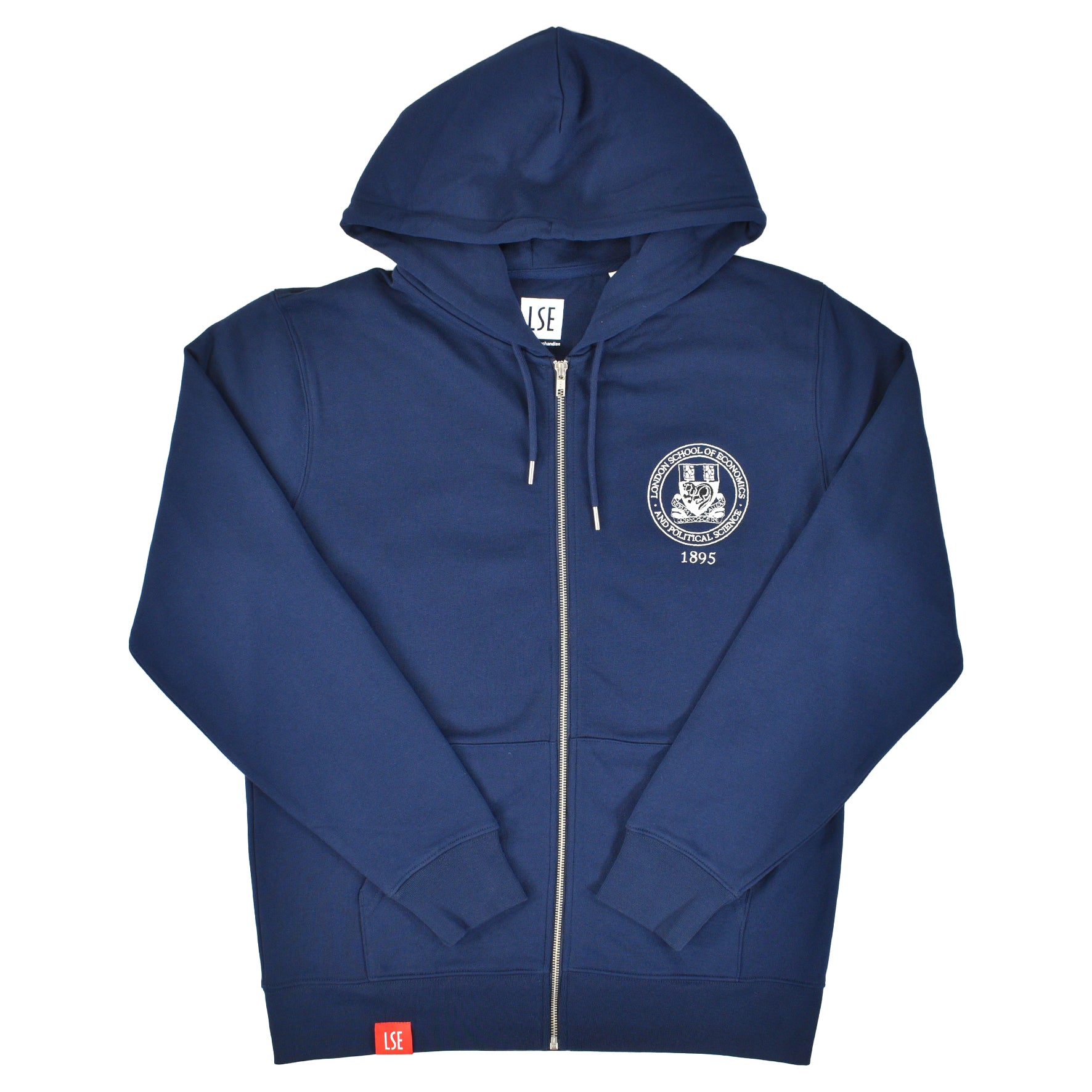 Heavyweight Crest Zip Hoodie – LSE Shop Heavyweight Crest Zip Hoodie – LSE Shop