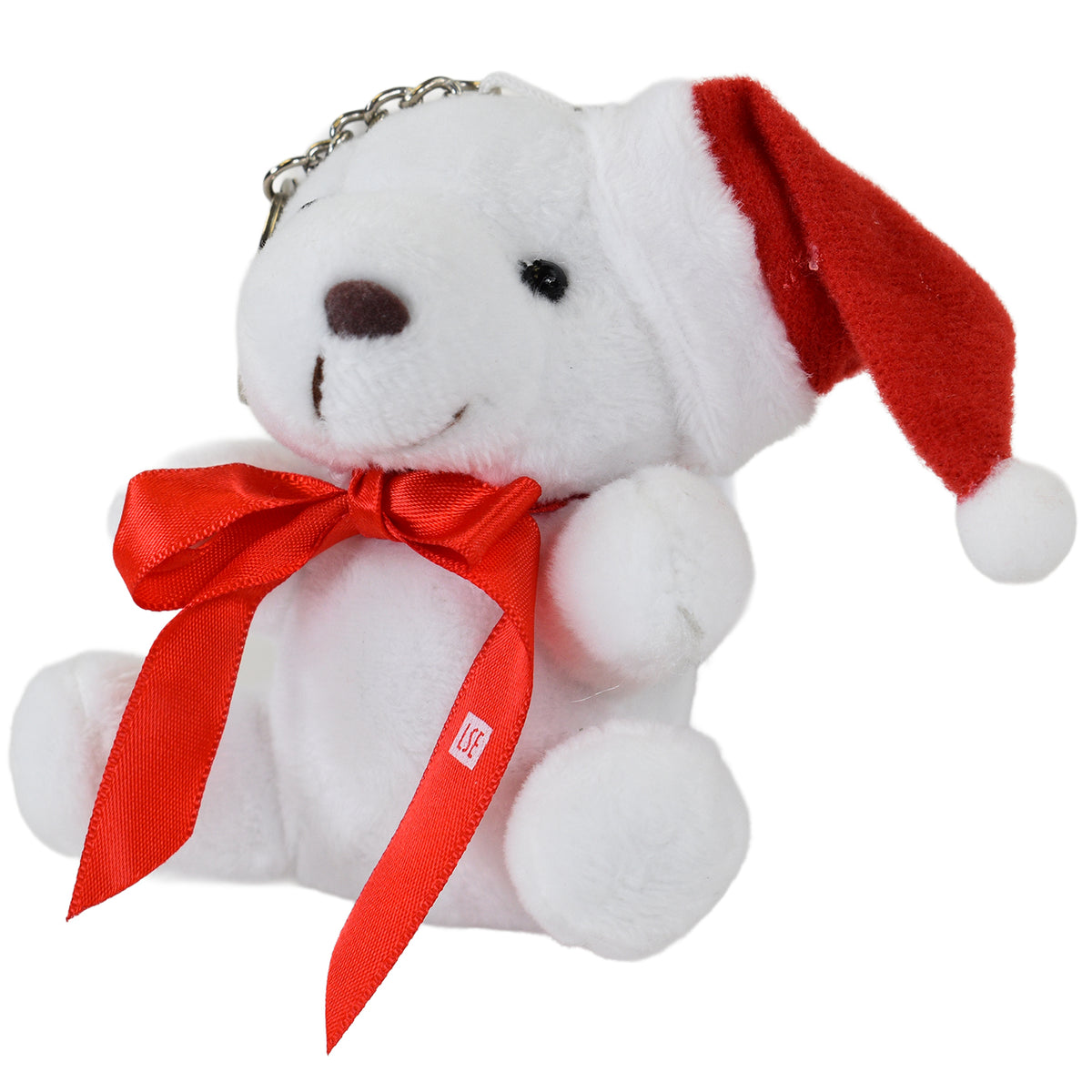 Christmas Teddy Keyring