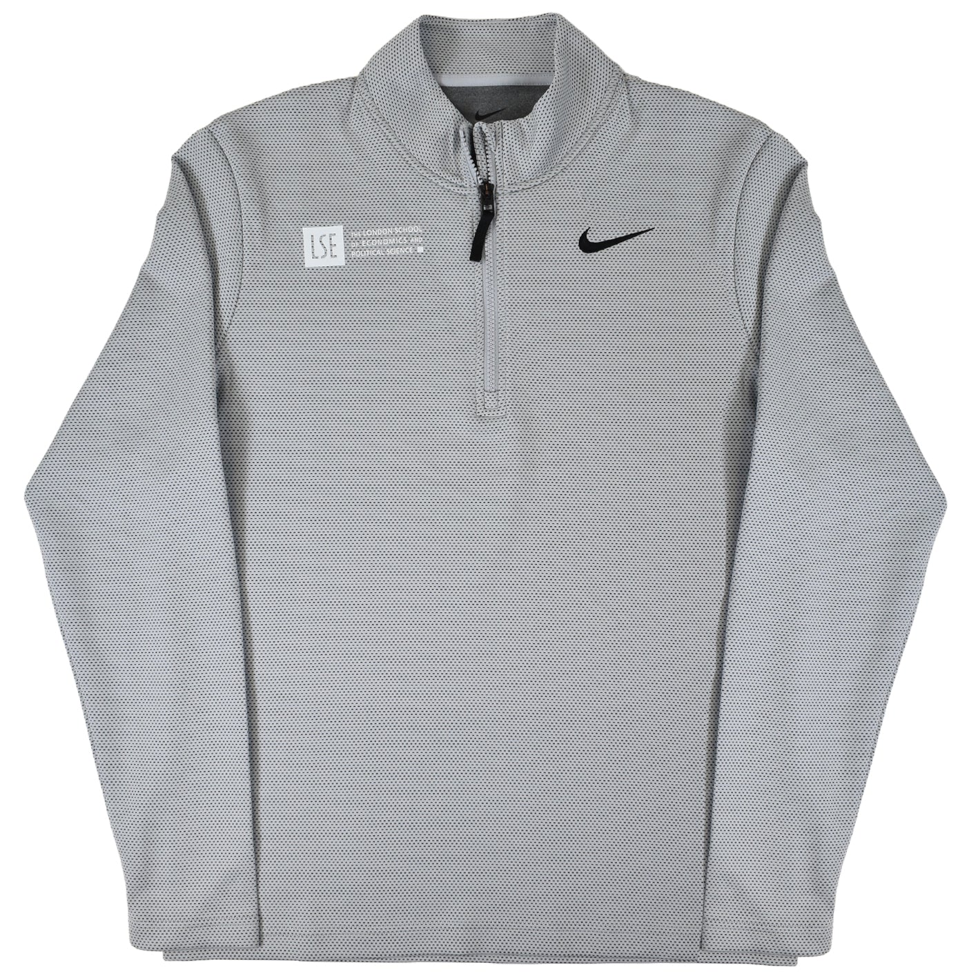 grey nike quarter zip