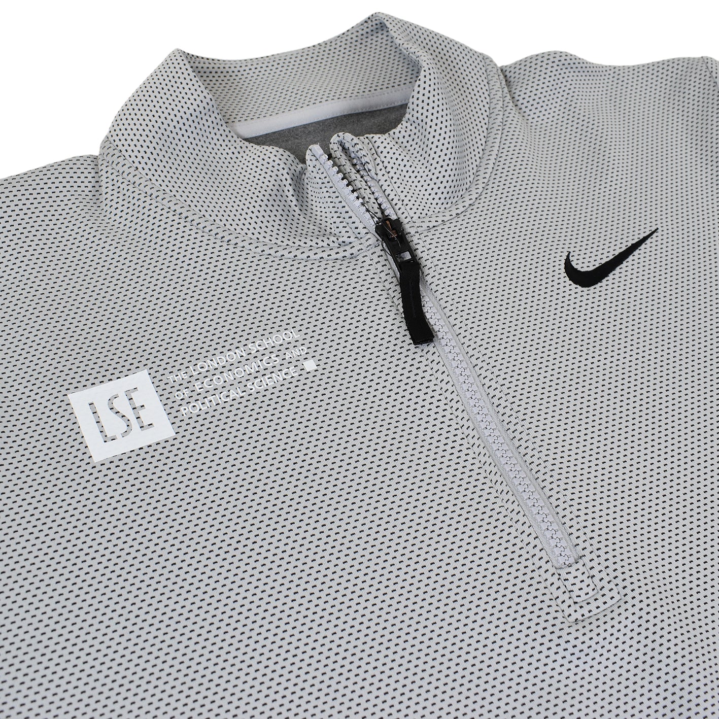nike grey quarter zip