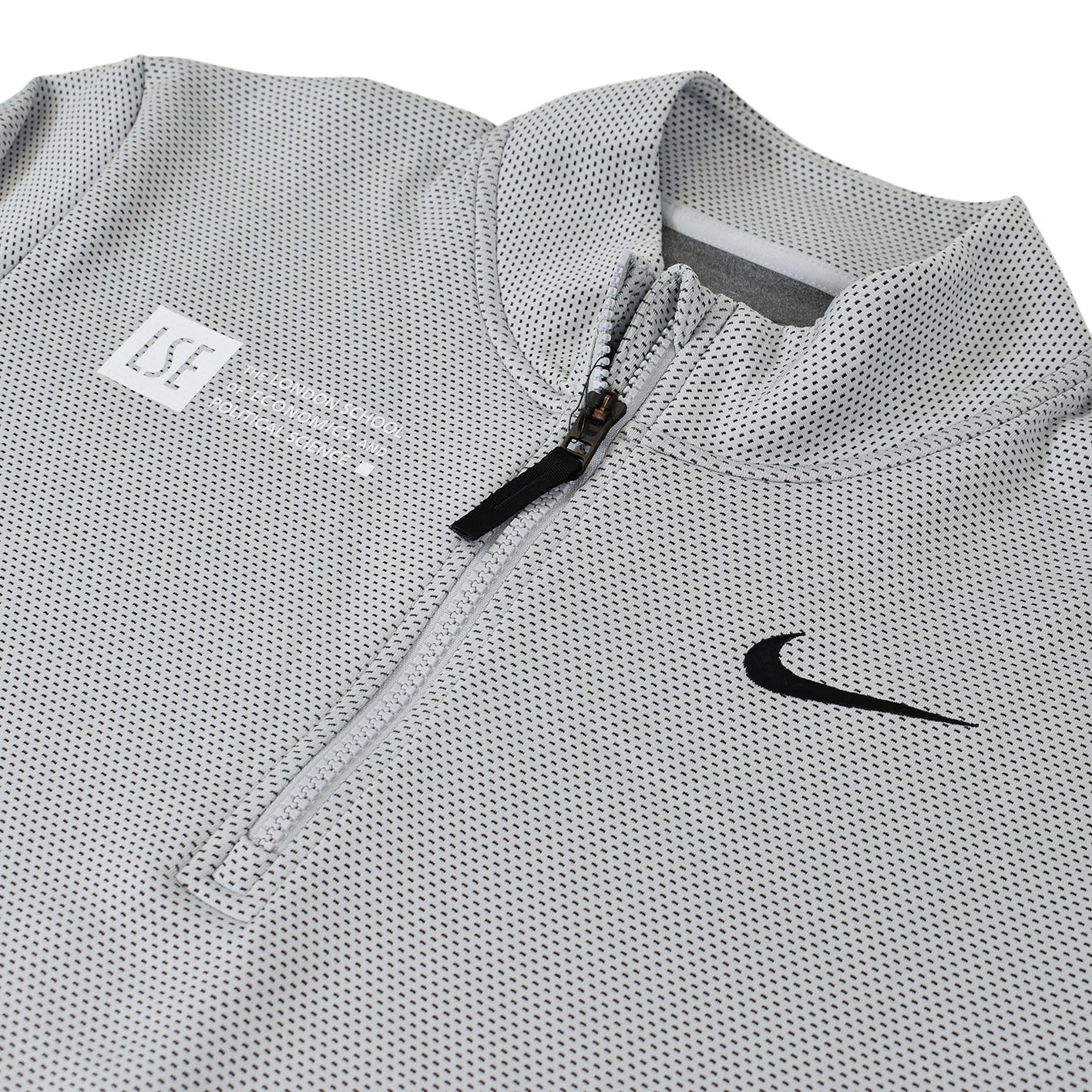 grey nike quarter zip