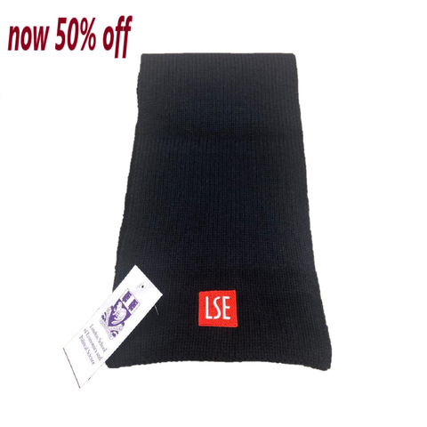 LSE Logo Navy Scarf