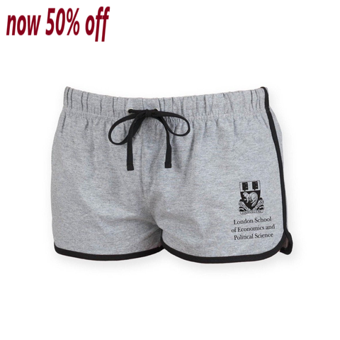 Women's LSE Crest Shorts Grey