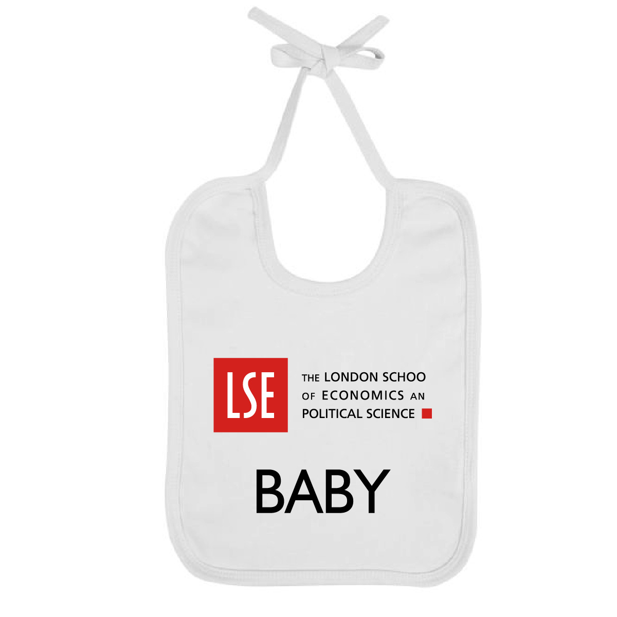 Baby Bib - White