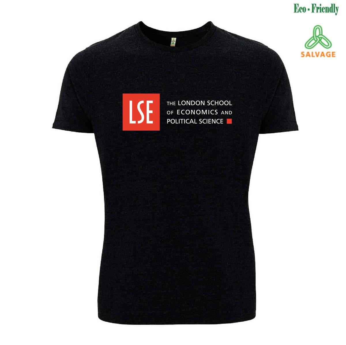 Salvage T-shirt - Black/ White/ Melange Red/ Burgundy